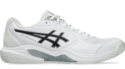 (EU) Кроссовки мужские Asics Gel-Dedicate 9 Clay White 1041A547, Чёрные (р. 40)