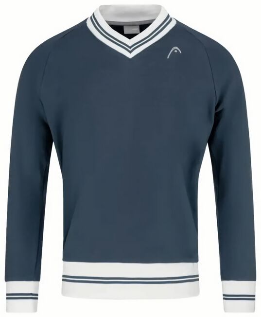 (EU) Свитер мужской Head С V-Образным Вырезом, Синий (L)