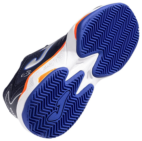 Кроссовки детские Joma Master 1000 Junior Clay, Темно-синие/Голубые, для грунта, с амортизацией (р. EUR 31)