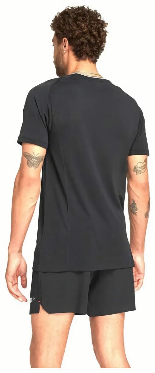 (EU) Футболка мужская Wilson Series Seamless Crew 2.0, Чёрная (L)