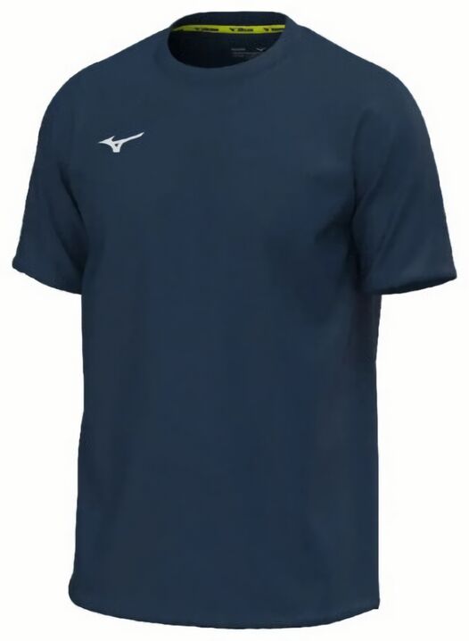 (EU) Футболка мужская Mizuno Team Training, Синяя (L)