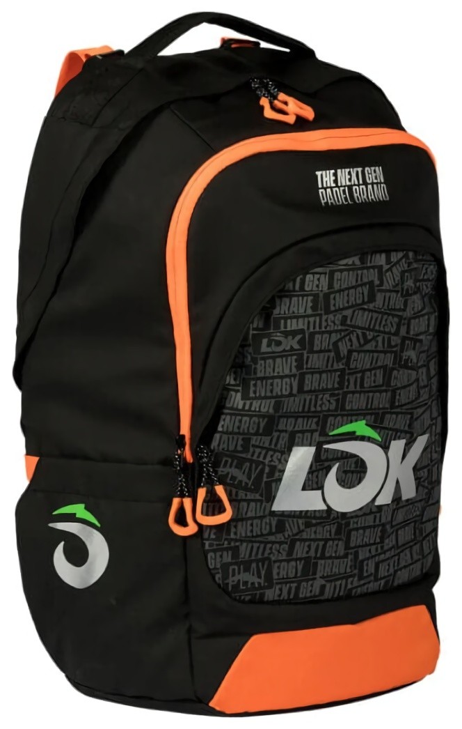 (EU) Рюкзак Lok Maxx Gen 2 Lb1Ma0U23, Черный/Оранжевый