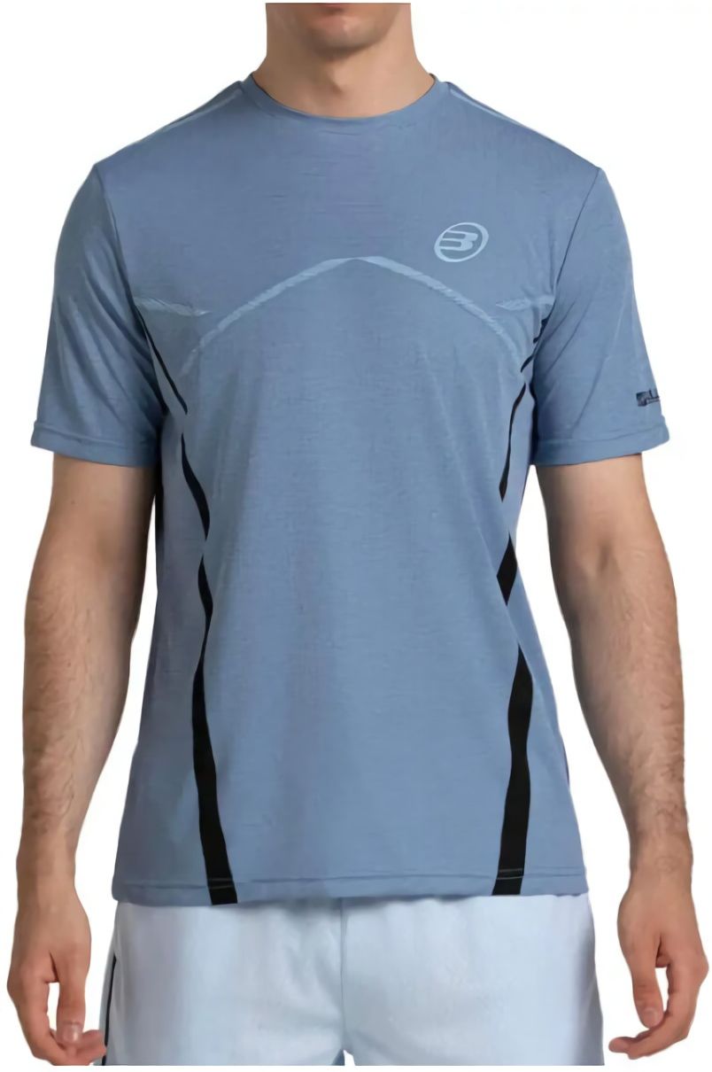 (EU) Футболка мужская Bullpadel CABORE, Синяя (M)