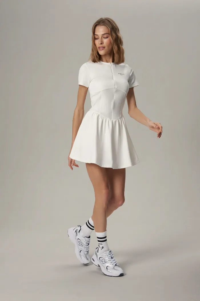 Платье-комбинезон женское Madaia Body Serve, Молочное (S)