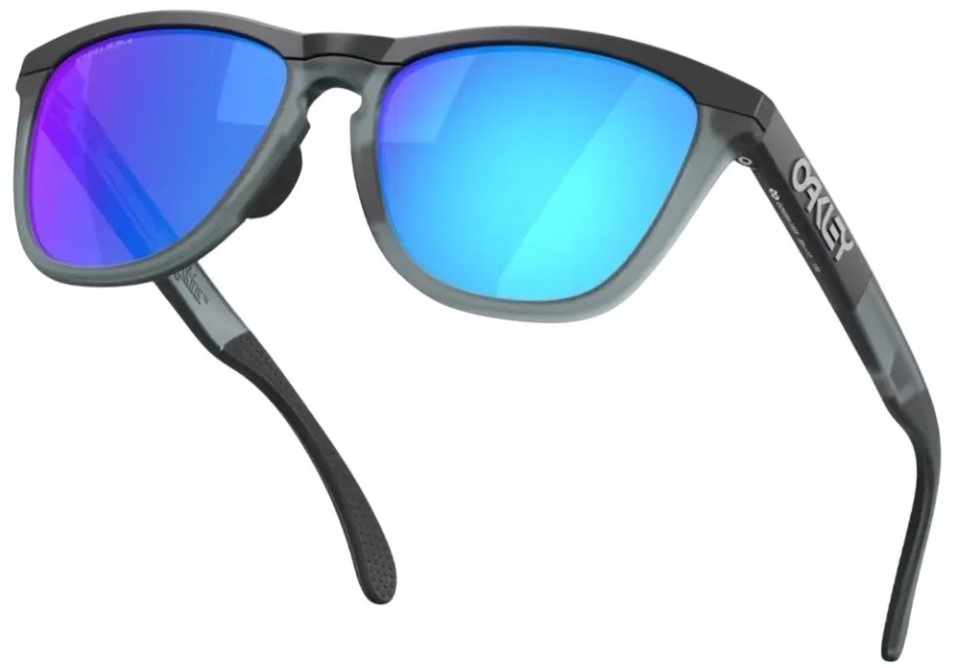 Очки солнцезащитные Oakley Frogskins Range Matte Black Prizm Sapphire, Черный Матовый/Синие Линзы