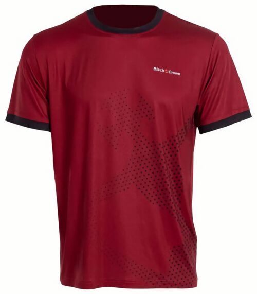 (EU) Футболка мужская Black Crown Monterrey, Бордовая (XL)