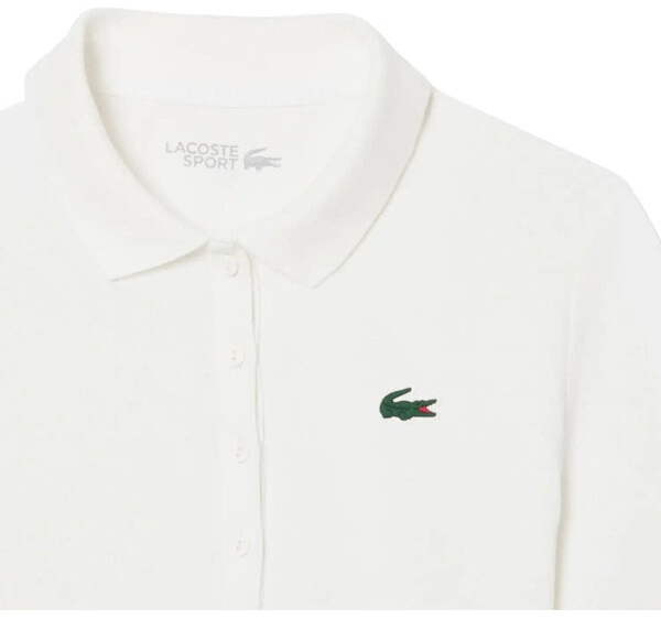 (EU) Поло женское Lacoste Core Performance PF8631, Белое (L)