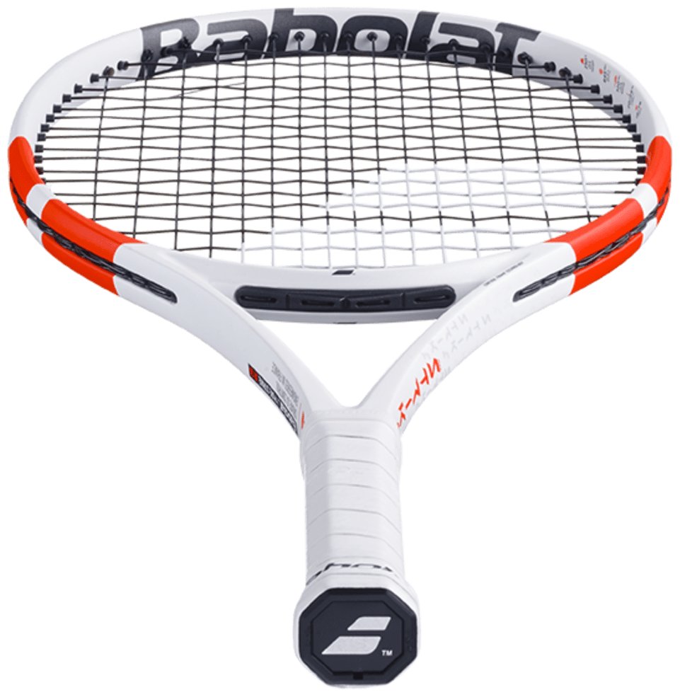 Ракетка для тенниса Babolat Pure Strike Jr 26 2024, ручка 00, Белая/Красная/Чёрная