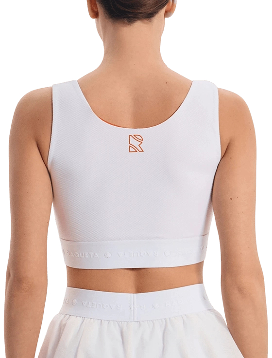 Топ женский Raqueta Zip, 23 W, Белый (XS)