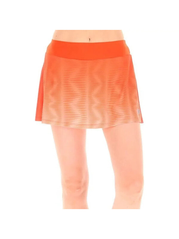 (EU) Юбка женская Lotto Top, Оранжевая (XS)