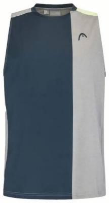 (EU) Майка мужская Head, Серая (2XL)