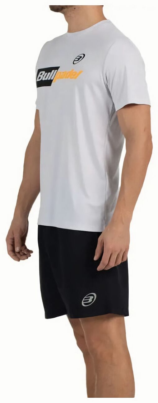 (EU) Футболка мужская Bullpadel, Белая (S)