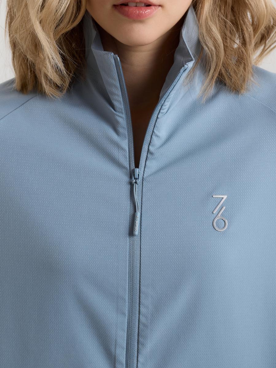 Кофта женская 7/6 Jackie Jacket Women - Arona, Голубая (XL)