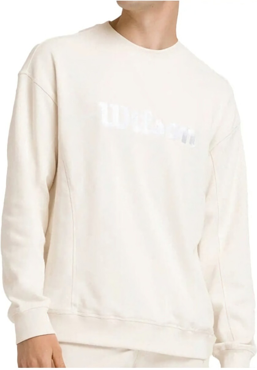 (EU) Толстовка мужская Wilson Parkside Crew, Бежевая (2XL)