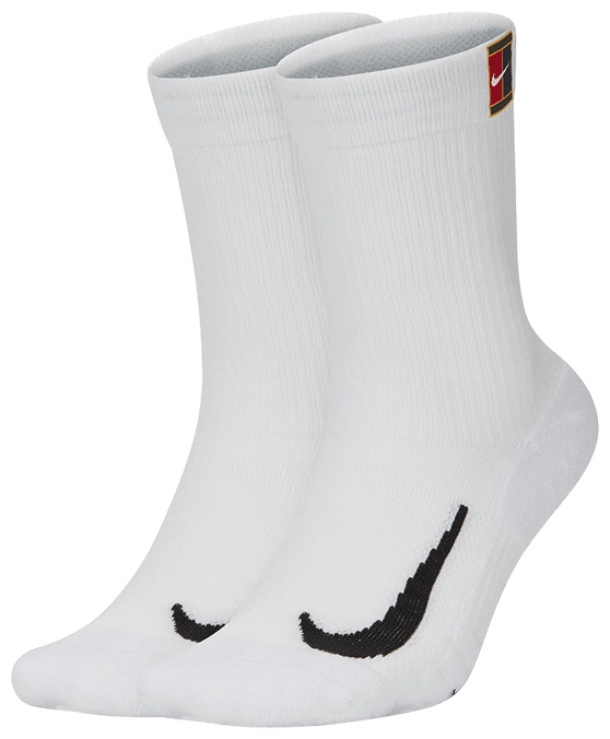Носки унисекс Nike Multiplier Cushioned x 2 Socks, Белые (р.38-42)