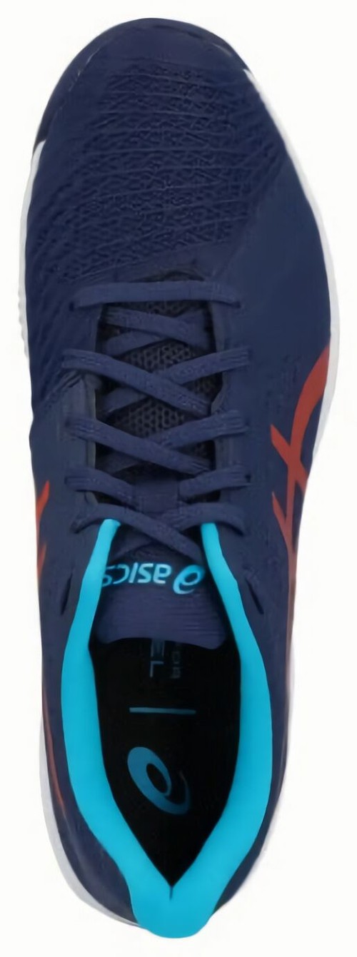 (EU) Кроссовки мужские Asics Solution Swift FF, 1041A314 401, Синие/Красные (р. 46,5)
