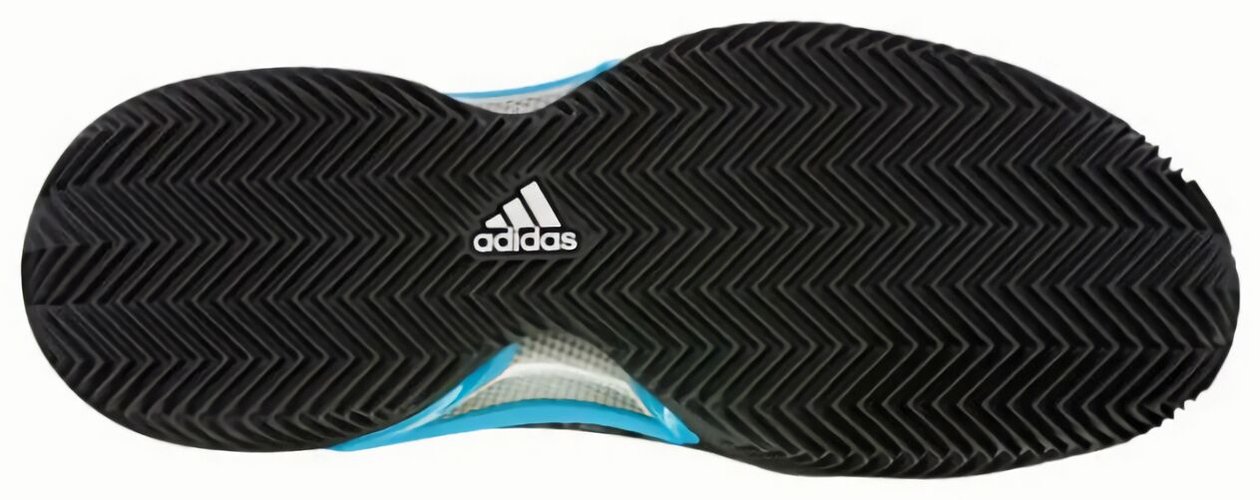 (EU) Кроссовки мужские Adidas Barricade, H02047, Черные (р. 45,3)