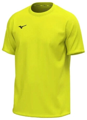 (EU) Футболка для мальчиков Mizuno Team Junior, Жёлтая (140 см)
