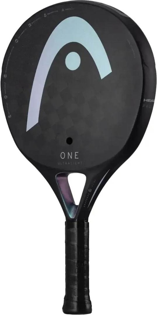 (EU) Ракетка для падел тенниса Head One Ultralight Black 2025
