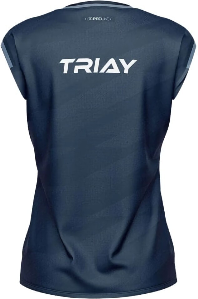 (EU) Футболка женская Bullpadel Pinatar Gemma Triay Tour Final Edition, Синяя (M)
