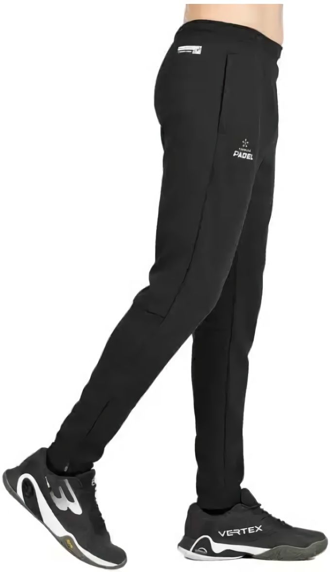 (EU) Брюки мужские Bullpadel Pupo, Чёрные (2XL)