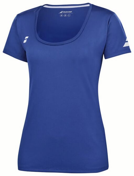 (EU) Топ для девочек Babolat Play Манга, Синяя (L/XL)