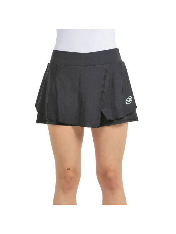(EU) Юбка женская Bullpadel ADRAR BASIC SKIRT, Чёрная (XL)