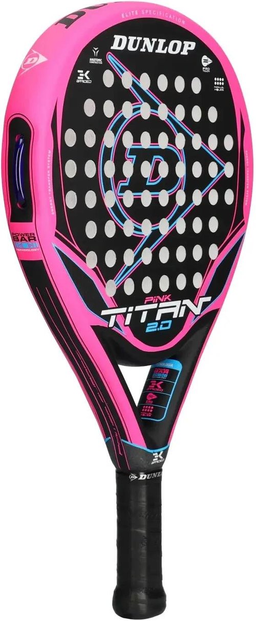 (EU) Ракетка для падел тенниса Dunlop Titan 2.0 Pink