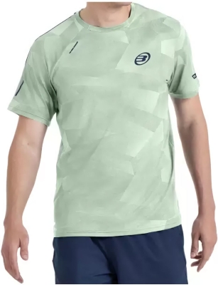(EU) Футболка мужская Bullpadel Manin Master, с технологией Drynamic, с микрофиламентами, Зеленая (M)