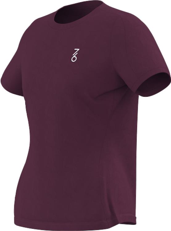 Футболка женская 7/6 Kate T-shirt - Potent Purple, Винная (L)