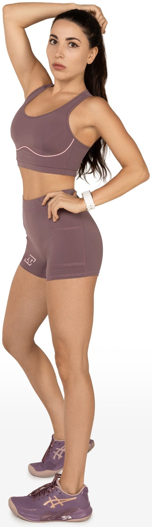Шорты женские Elewin Nova Lilas, Сиреневые (M)