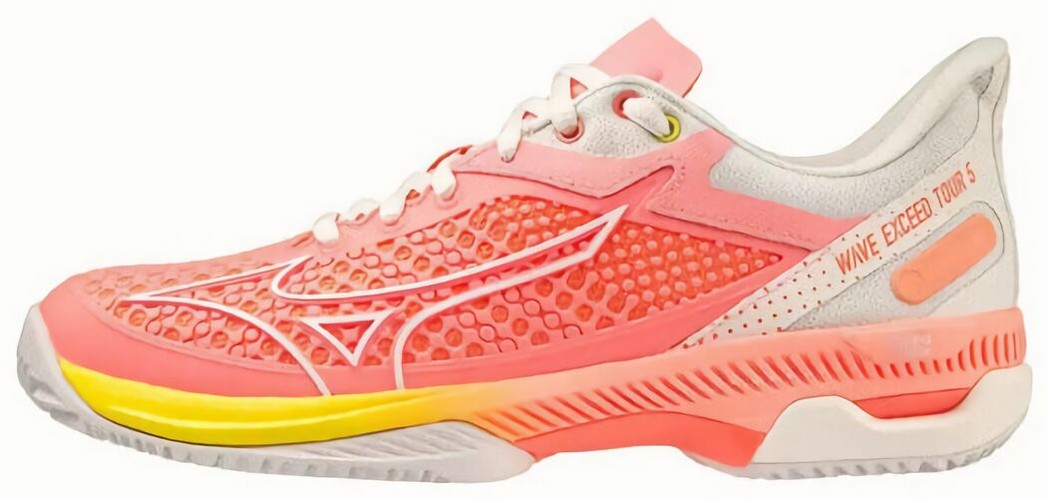(EU) Кроссовки женские Mizuno Wave Exceed Tour 5CC, 61GC227556, Розовые (р. 42)
