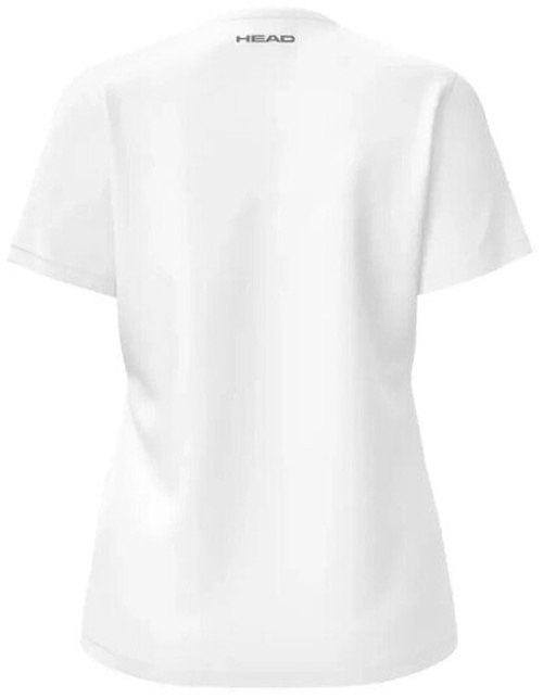 (EU) Футболка женская Head Club Original, Белая (XS)
