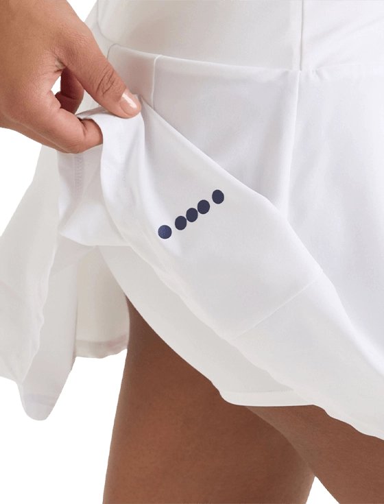 Юбка женская Diadora L. Core Skirt W, Белая (XS)