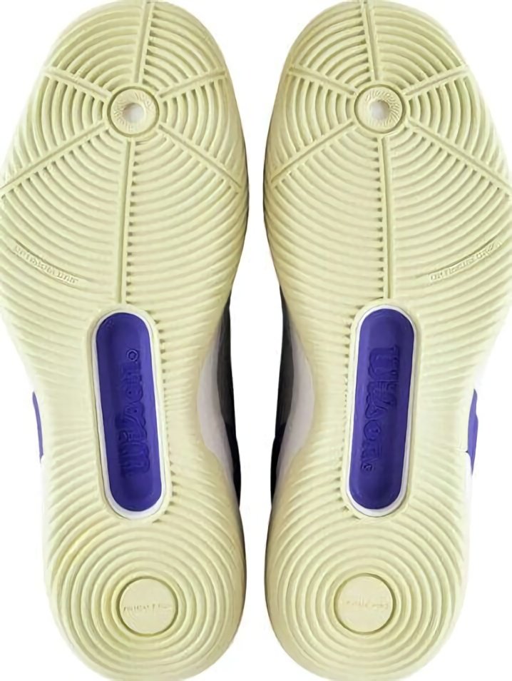 (EU) Кроссовки мужские Wilson Rush Pro 5 Padel Grey/Yellow Wrs338760, Серые (р. 44)
