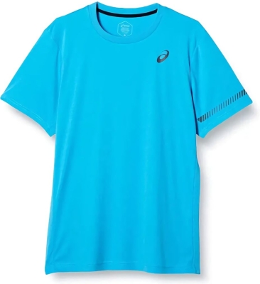 (EU) Футболка мужская Asics Padel M SS 2041A166, Синяя (XS)