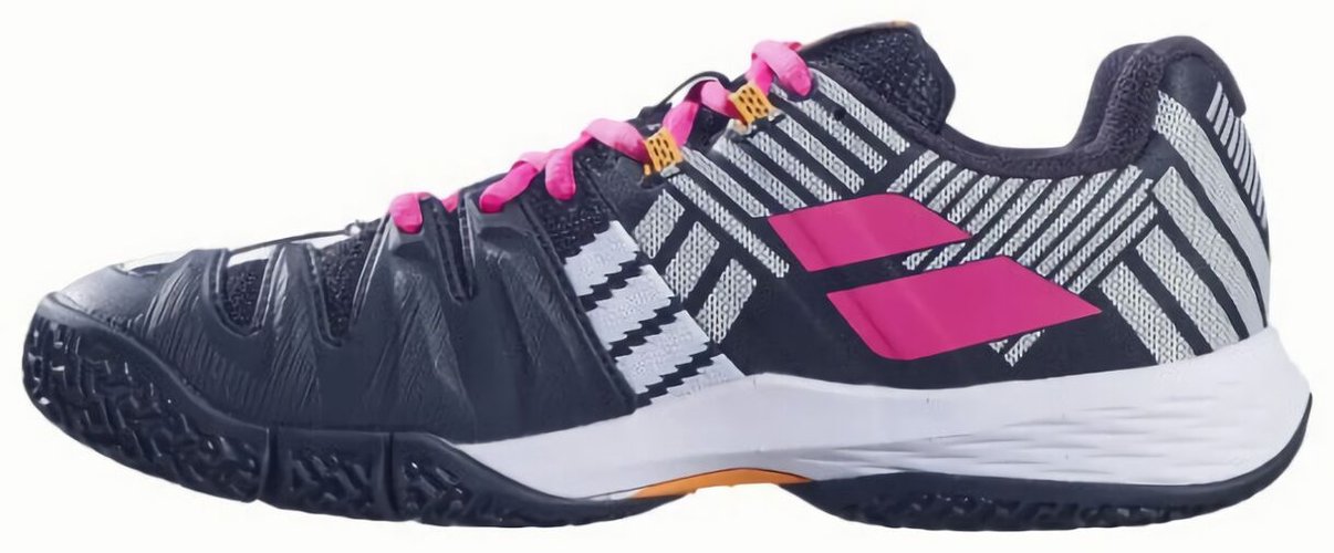 (EU) Кроссовки женские Babolat Sensa, 31S23757 2041, Черно-Белые (р. 36,5)