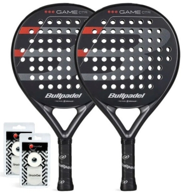 (EU) Ракетка для падел тенниса Двойной Набор Bullpadel Game Control Черный