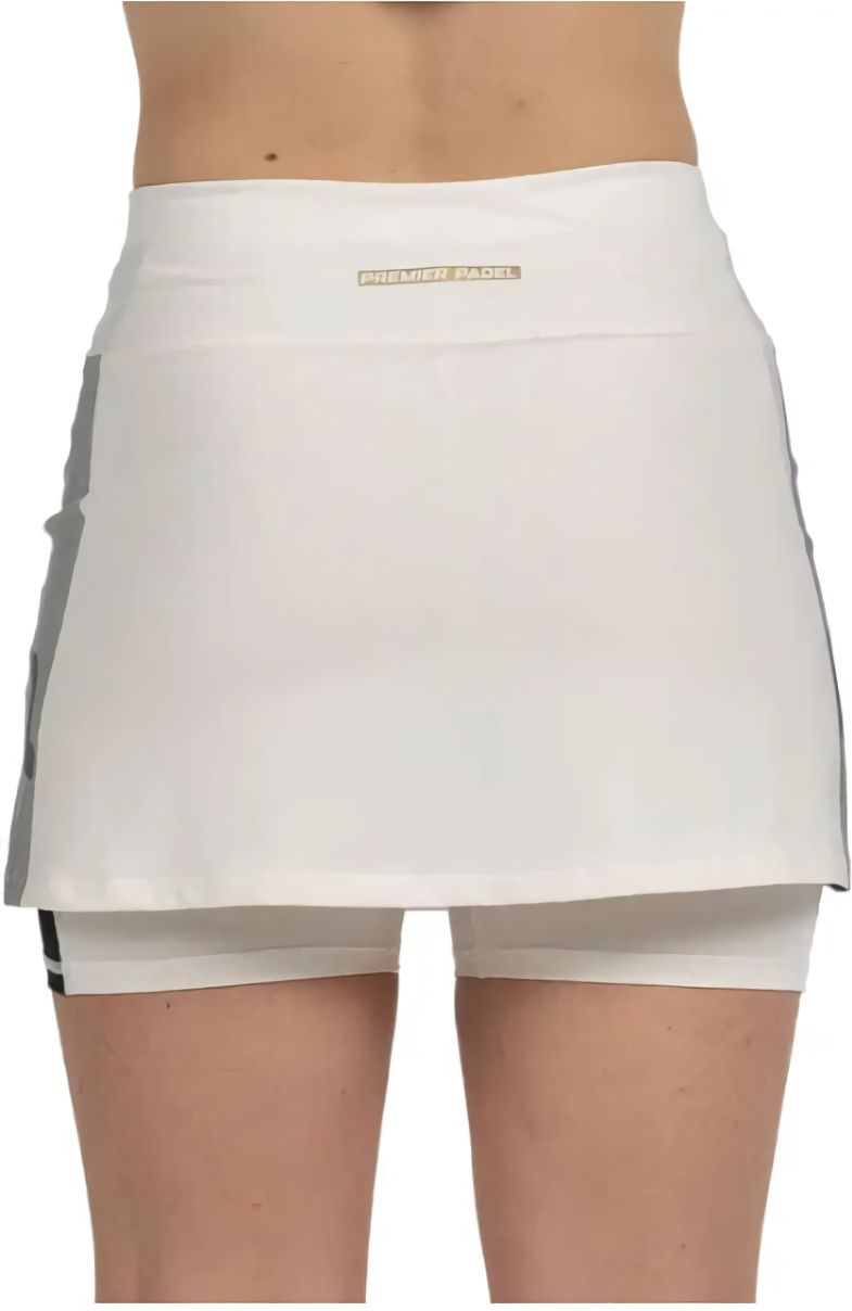 (EU) Юбка женская Bullpadel Portoa Woman Skirt встроенные шорты, Бежевые (L)