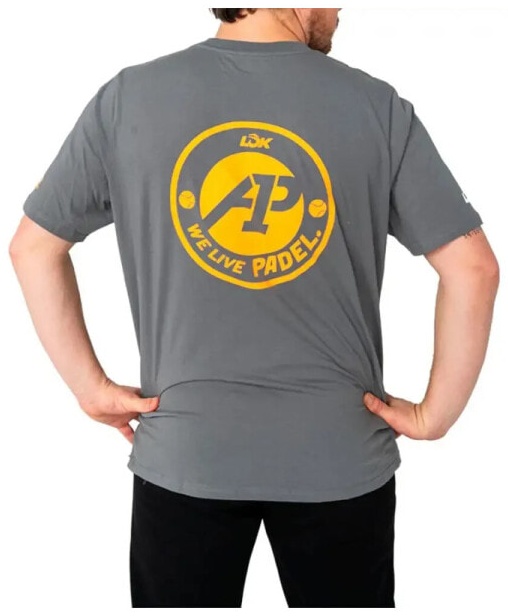 (EU) Футболка мужская Lok Glacier A1, Серая (S)