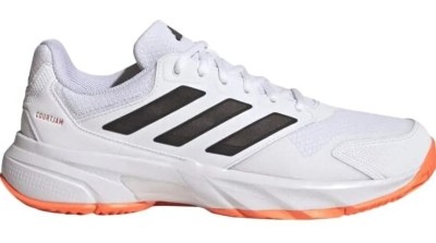 (EU) Кроссовки мужские Adidas Courtjam Control 3 White Kj3699, Белые (р. 46)