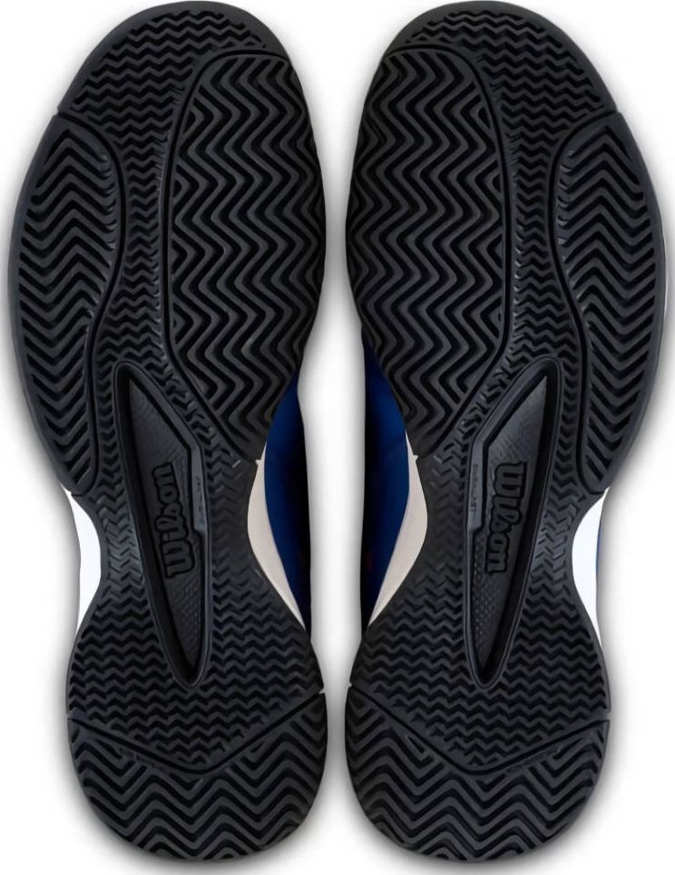 (EU) Кроссовки женские Wilson Rush Pro Blue Junior, Белые (р. 38 2/3)