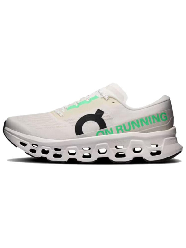On Cloudmonster 3 Running Shoes Men's Ivory | Ivory