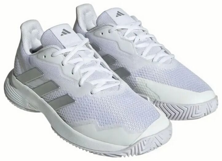 (EU) Кроссовки женские Adidas Courtjam Control, Белые (р. 41,3)