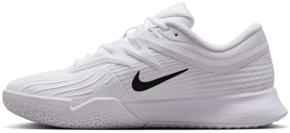 Кроссовки женские Nike Vapor Pro 3 HC Premium, Белые/Чёрные, для твёрдых кортов, с технологией Air Zoom (р. 41)