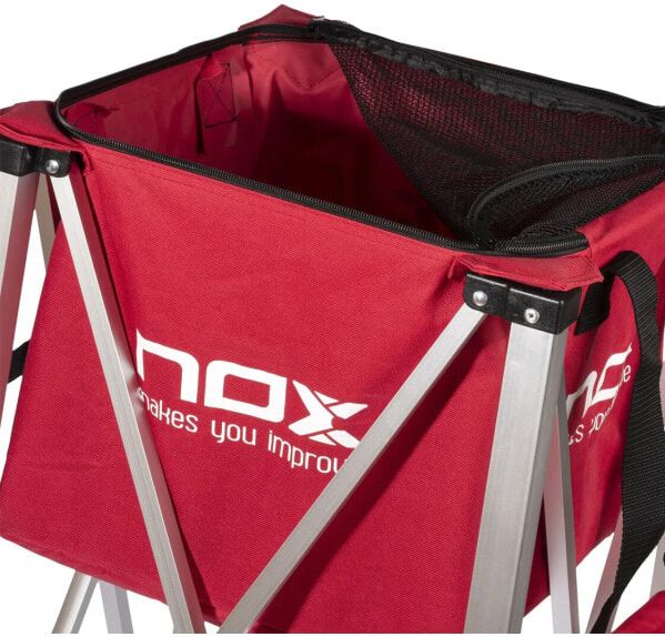 (EU) Корзина для теннисных мячей Nox, Красная