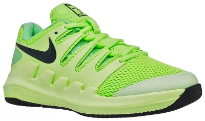 Кроссовки детские Nike Court Jr. Vapor X, Зеленые (р. 35)