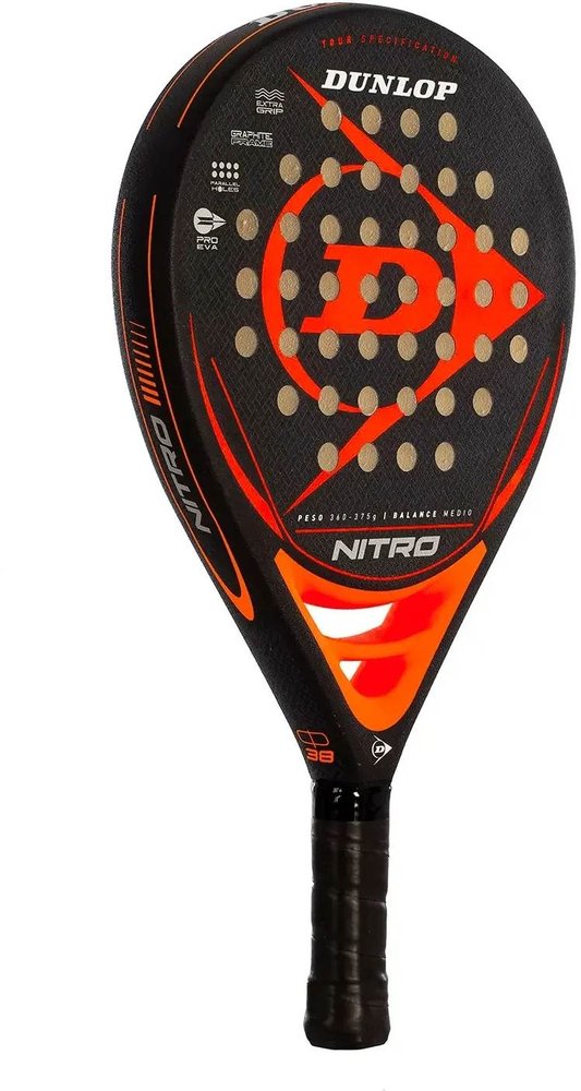 (EU) Ракетка для падел тенниса Dunlop Nitro Orange