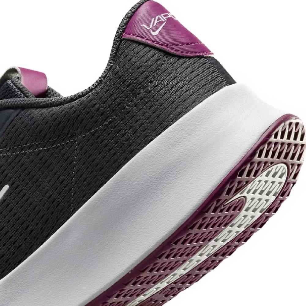 Кроссовки мужские Nike Court Vapor Lite 2, Чёрные/Красные, для жёстких покрытий (р. 43,5)