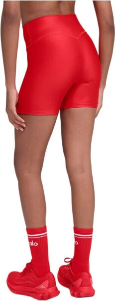 (CN) Шорты женские Alo Yoga Casual Toffee/Toffee, Красные (S)